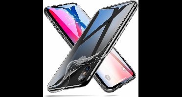 ESR iPhone 8 Plus hoesje ultra dunne Zwart zacht TPU