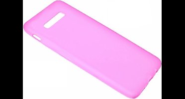 Ntech Hoesje Geschikt Voor Samsung Galaxy S10e Licht Rose TPU Back Cover Hoesje