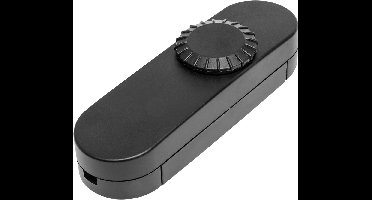 interBär 8136-004.01 LED-snoerdimmer Zwart 1x uit/aan Schakelvermogen (min.) 2 W Schakelvermogen (max.) 60 W 1 stuk(s)