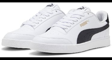 PUMA Puma Shuffle Unisex Sneakers - Puma White-Puma Black-Puma Team Gold