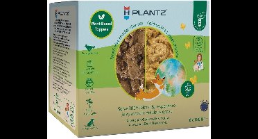 8x150 gr Henart plantz toppers multipack chicken / beef like hondenvoer