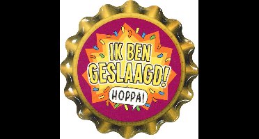 Cap coaster - Geslaagd hoppa