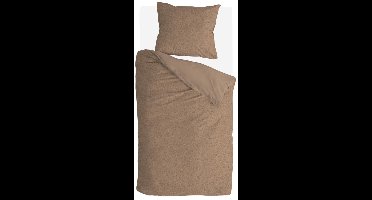 Byrklund Dekbedovertrek Soft & Fluffy - 140x220 - 100% Polyester - Taupe