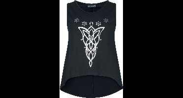The Lord Of The Rings Arwens Evenstar Dames Tanktop - zwart - XL