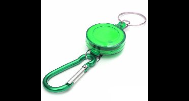 New Age Devi - Sleutelhanger met uittrekbaar koord - groen