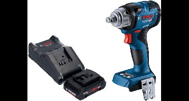 Bosch GDS 18V-330 HC Professionele accu-slagmoersleutel 18 V 330 Nm 1/2" borstelloos + 1x ProCORE oplaadbare accu 4.0 Ah + lader