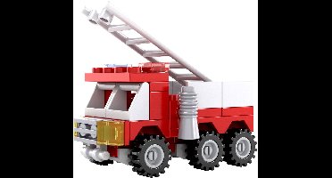 Bouwset Brandweer Ladderwagen - 63dlg.