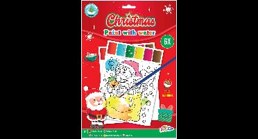 Watertekenboek Kerst