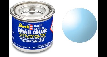 Revell Hobbyverf Enamel verf - #752 Blue - Clear - Enamel - Verf potje - 14 ml