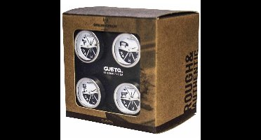 Gusta Barbecue thermometerset 4-delig 03250140