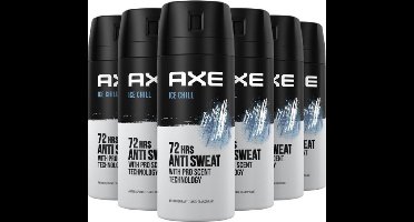 Axe Deospray – Ice Chill Dry – Voordeelverpakking 150 ml (6 stuks)