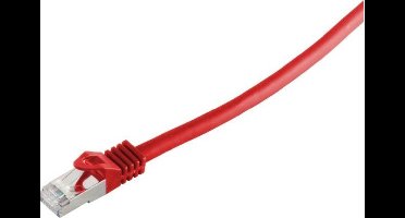 S-Impuls S/FTP CAT7 10 Gigabit netwerkkabel / rood - LSZH - 3 meter