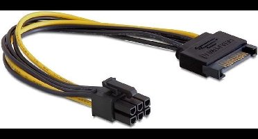 Delock - Interne voedingskabel - 0.2 meter