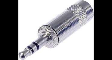 REAN NYS231L 3,5mm Jack (m) connector - metaal - 3-polig / stereo