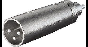 XLR (m) - RCA (m) adapter