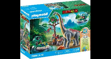 PLAYMOBIL Dinos Brachiosaurus met hovercraft 71819