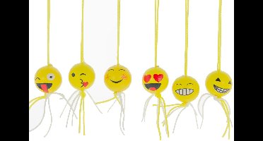 Emoticons aan Koordje > 17mm | 10 Stuks