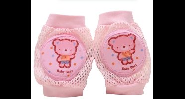 Baby Kniebeschermers – Ademend Mesh – Voor 0-3 Jaar – Zomer Comfort – Kruipen & Leren Lopen