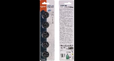 Grundig Battery Buttoncell Cr2450 5pc - Metaal