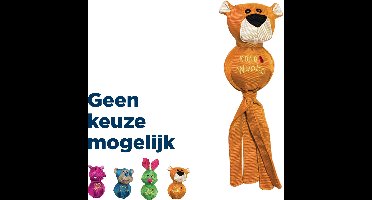 Kong Wubba Ballistic Friend - Piepend speelgoed - 43.2cm x 10.2cm x 13.5cm - Multi