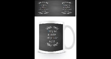 Hole In The Wall Stamp Met Je Voeten - Mok