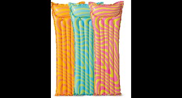 Padisport - Intex - Luchtbed - Opblaasbaar - Wave - Luchtbed Met Golf Ontwerp - Zwembadluchtbed - Waterdrijver