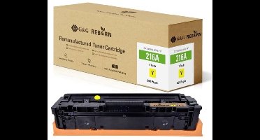 G&G Toner vervangt HP 216A Compatibel Geel 850 bladzijden Reborn remanufactured 21291