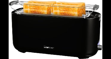 Clatronic TA 3802 Broodrooster voor 4 sneden Zwart