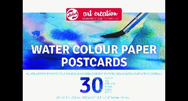 Aquarelverfpapier tac 200gr a6 blauw | 3 stuks