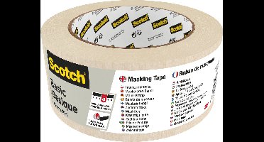 Afplaktape scotch basic 48mmx50m beige |