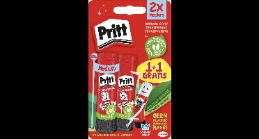 Lijmstift pritt stick original 2x 22gr promo 1+1 | 12 stuks