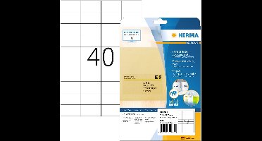 HERMA 4684 Transparant Zelfklevend printerlabel printeretiket