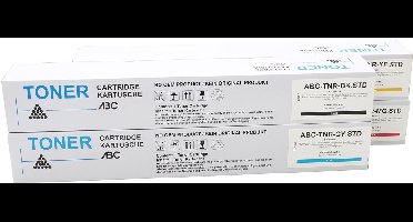 ABC huismerk set van 4 tonercartridges geschikt voor Sharp MX-61GT MX-2630N MX-2651 MX-3050 MX-3051 MX-3060 MX-3061 MX-3070 MX-3071 MX-3550 MX-3551