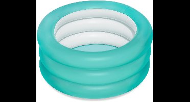 Bestway 51033-03 - Kinderzwembad - Ø 70 x 30 cm - Opblaasbaar Babyzwembad - 3 Ringen - Blauw