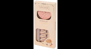 Wierook I Stokjes en kogeltjes I inclusief Luxe aardewerk schaaltje - Sandalwood