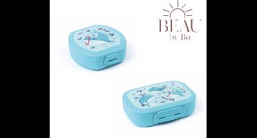 BEAU by Bo Cosy & Trendy Back to school set - Snackdoos/Bentobox - Whale