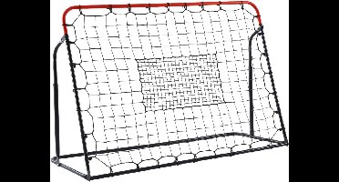 Rebounder Voetbal - Voetbaldoel - Bouncer Spullen - Zwart