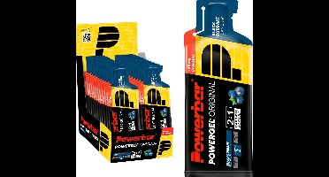 Powerbar Energiegels | Powergel Original | Black Currant (met cafeïne) 24x41g