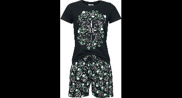 Harry Potter Hogwarts Pyjama zwart L Katoen -