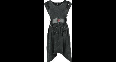 The Lord Of The Rings Mordor Dames Midi-jurk - zwart - L