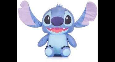 Stitch Big Smile - Disney Lilo & Stitch Pluche Knuffel 30 cm - Disney Plush Toy - Speelgoed knuffeldier knuffelpop voor kinderen jongens meisjes - knuffels Lilo en Stitch, Angel, Leroy, Stitch