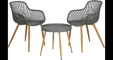 TUIN SET 3DLG GRIJS - LOUNGSET