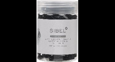 Sibel Haarelastiek Kyra TPU Zwart 50 st