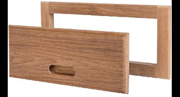 ARC Marine teak Ladefront met Kozijn 30,5x15,2cm