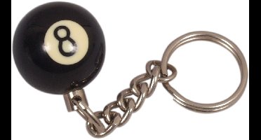 Sleutelhanger poolball 25 mm Nr. 8