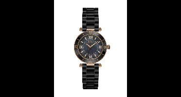 Gc Gc Muse Ceramic Kwarts Analoog Horloge Zwart Case: 100% Stainless Steel | Armband: 100% Ceramic 34 Z05006L2MF