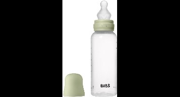 Bibs Fles - Medium Flow - 270 ml - Silicone - Sage
