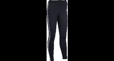 Avento Runningbroek Dames - Reflective Stripe - Zwart/Zilver - 38