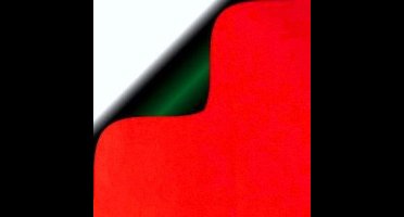 Matglanzend Rood en Groen Inpakpapier 30-100 cm x 200 m |variant: 50 cm / 200 mtr.