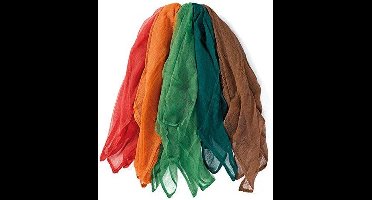 Ostheimer decoratiedoeken herfst set - decoratie speelgoed 5 stuks.